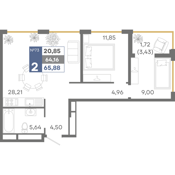 Изображение квартиры
