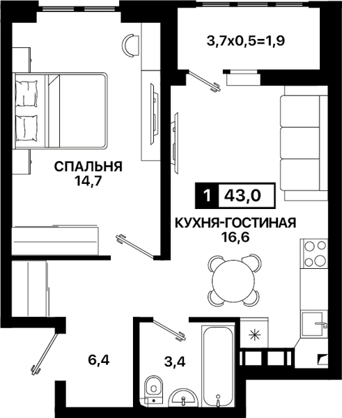 Изображение квартиры