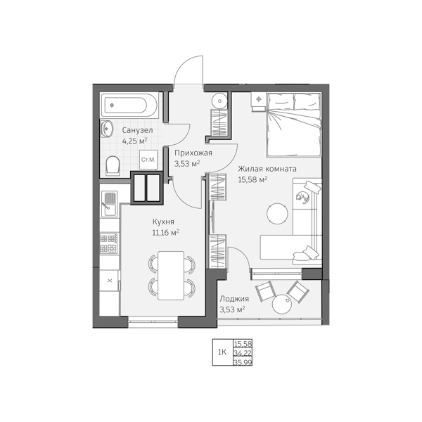 Изображение квартиры