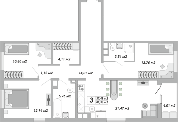 Изображение квартиры