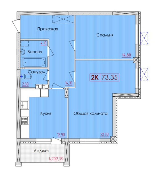 Изображение квартиры