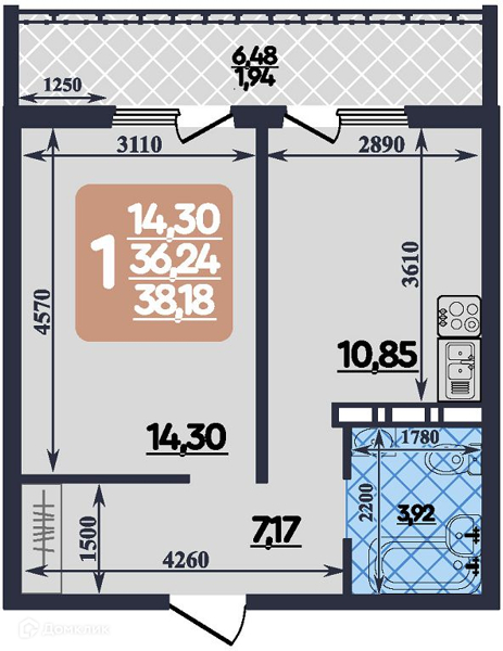 Изображение квартиры