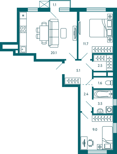 Изображение квартиры