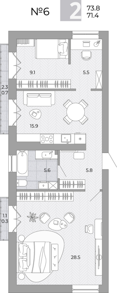 Изображение квартиры