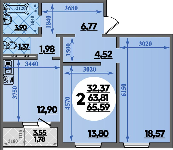Изображение квартиры