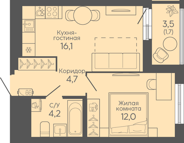 Изображение квартиры
