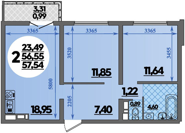 Изображение квартиры