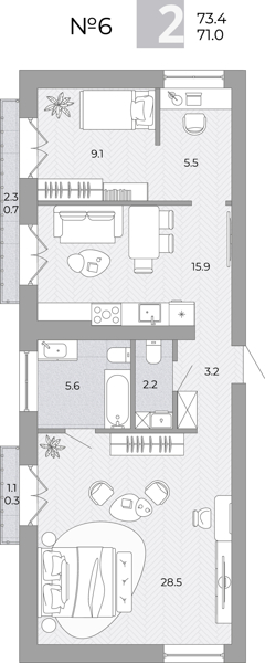 Изображение квартиры