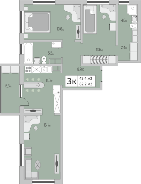 Изображение квартиры