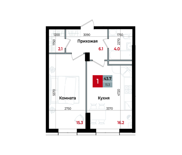 Изображение квартиры