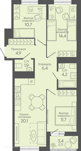 Изображение квартиры
