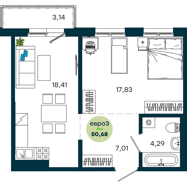 Изображение квартиры