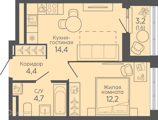 Изображение квартиры