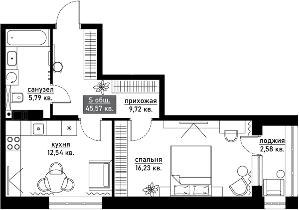 Изображение квартиры