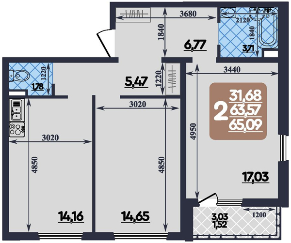 Изображение квартиры