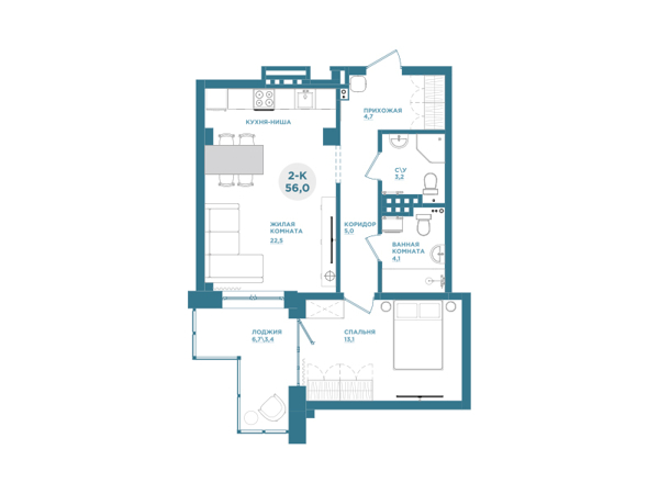 Изображение квартиры