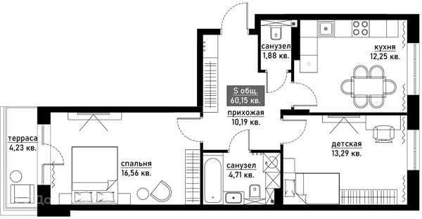 Изображение квартиры
