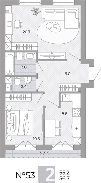 Изображение квартиры