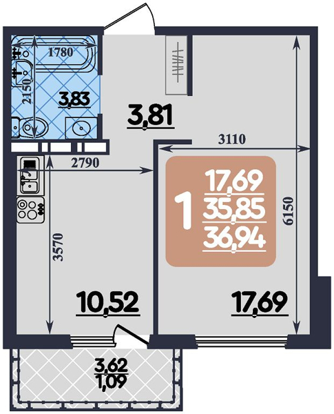 Изображение квартиры