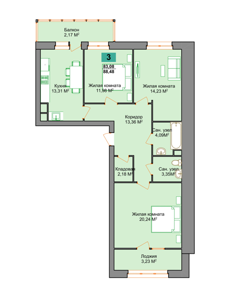 Изображение квартиры