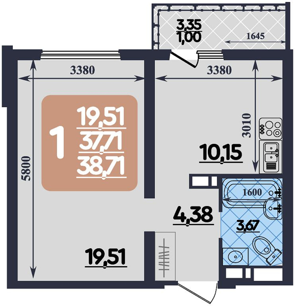 Изображение квартиры