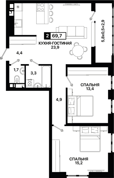 Изображение квартиры