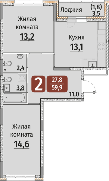 Изображение квартиры