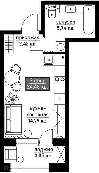 Изображение квартиры