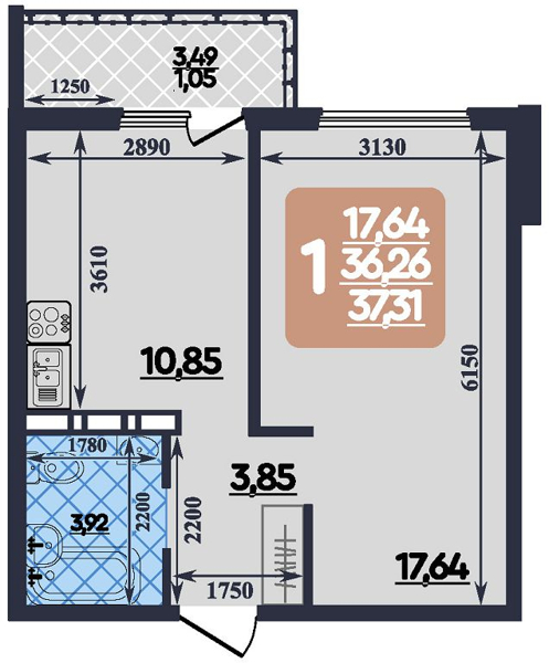 Изображение квартиры