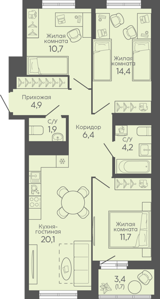 Изображение квартиры