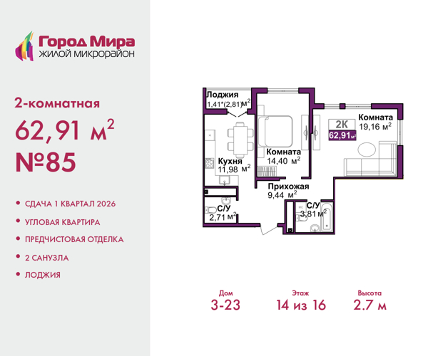 Изображение квартиры
