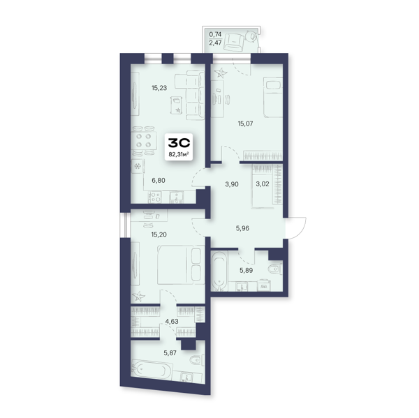 Изображение квартиры