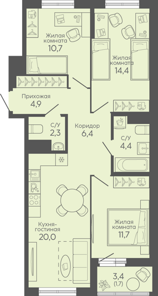Изображение квартиры