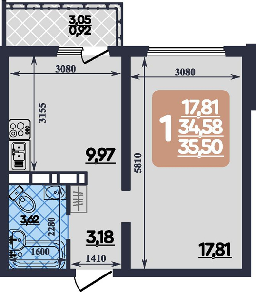 Изображение квартиры