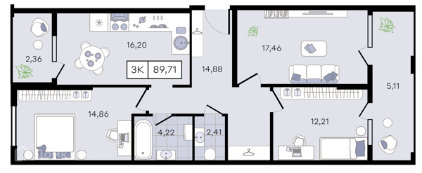 Изображение квартиры