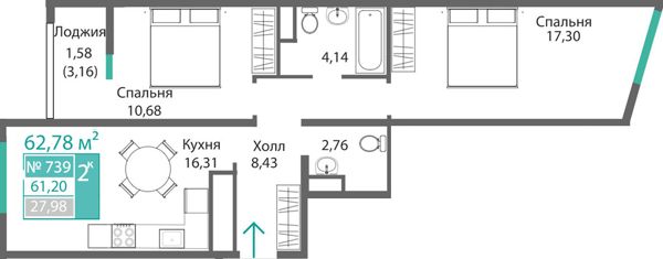 Изображение квартиры