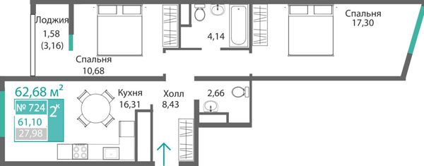 Изображение квартиры