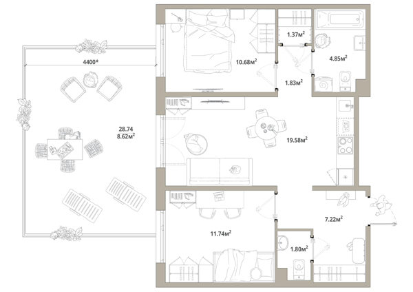 Изображение квартиры