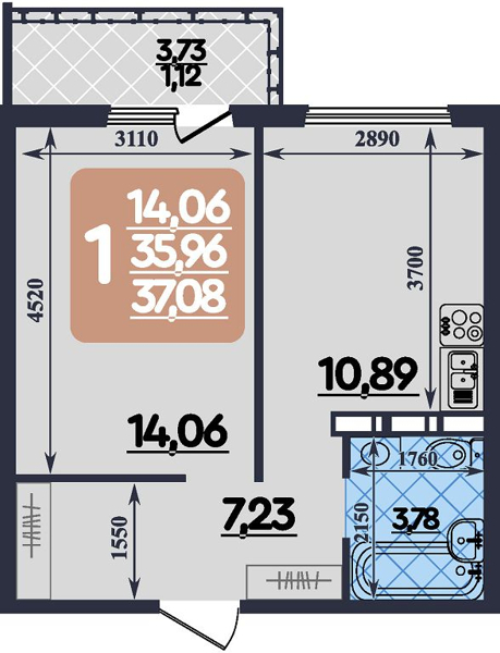 Изображение квартиры