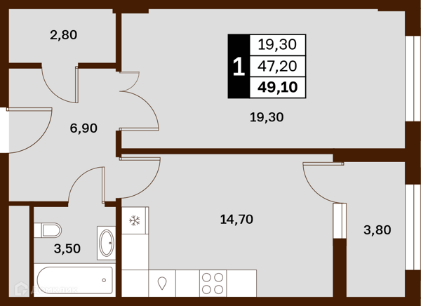 Изображение квартиры