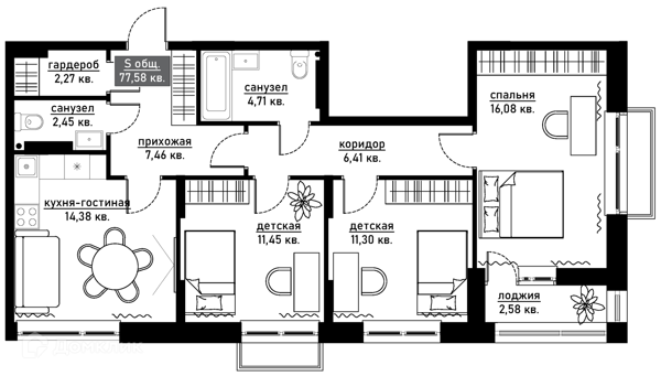 Изображение квартиры