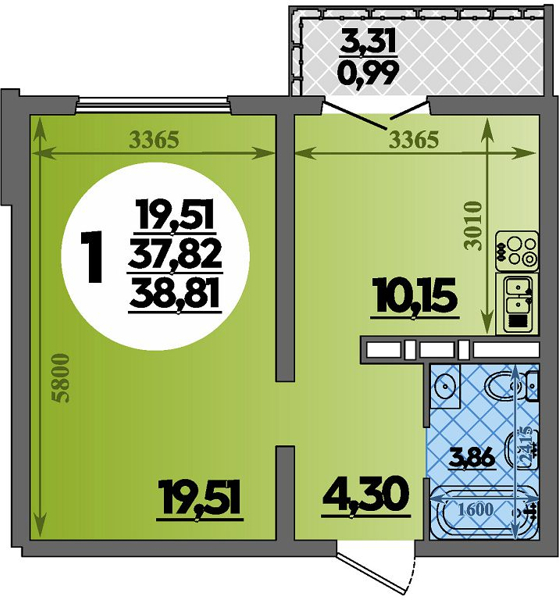 Изображение квартиры