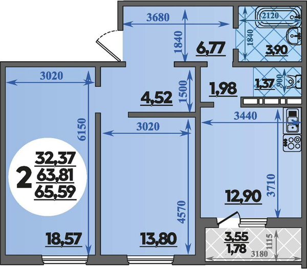 Изображение квартиры