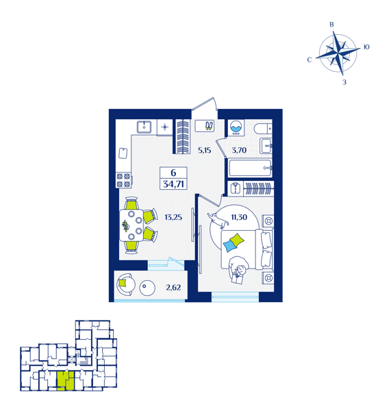 Изображение квартиры