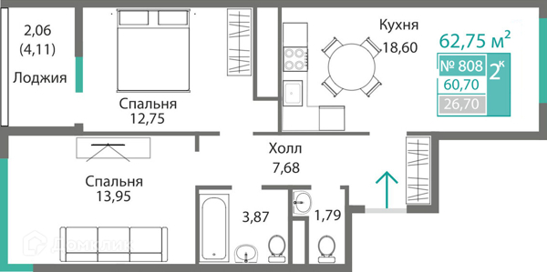 Изображение квартиры
