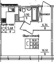 Изображение квартиры