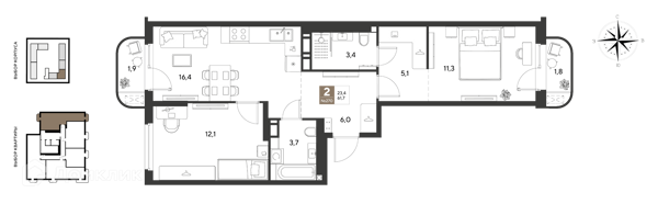 Изображение квартиры