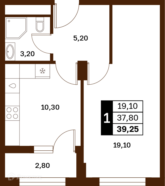 Изображение квартиры