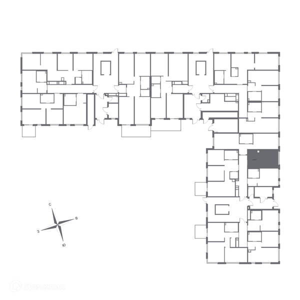 Планировка: Студия · 21,5 м²