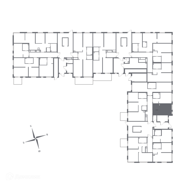 Планировка: Студия · 21,6 м²